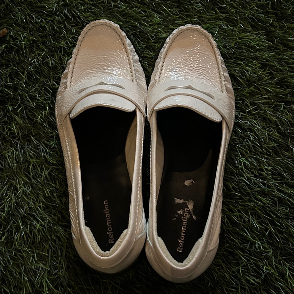 Reformation shoes white
